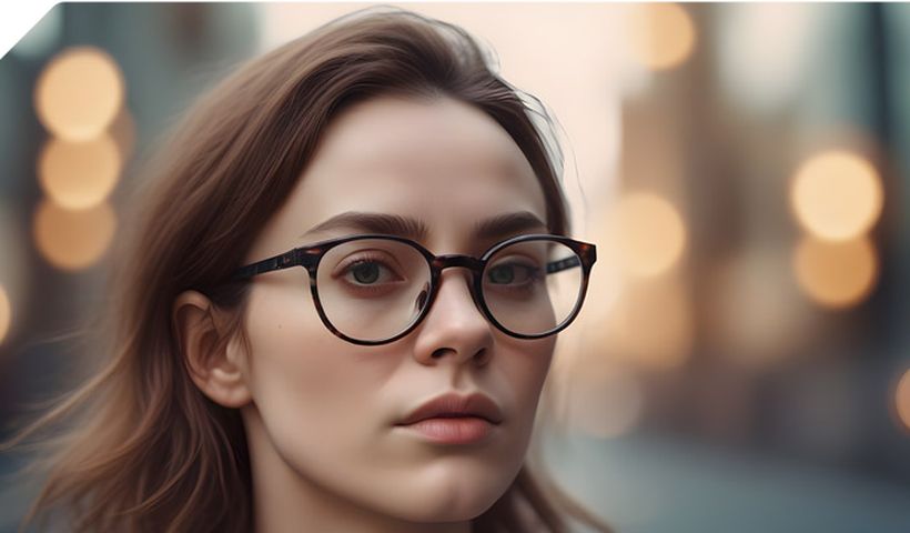 عینک مناسب برای صورت باریک
